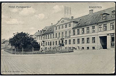 Ringsted. Hotel Postgaarden m/Telefoncentral. U/no.