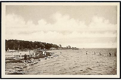 Nysted. Badestranden. Stenders no. 63681.