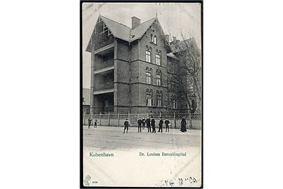 Købh. Dr. Louises Børnehospital. P. Alstrup no. 9032.