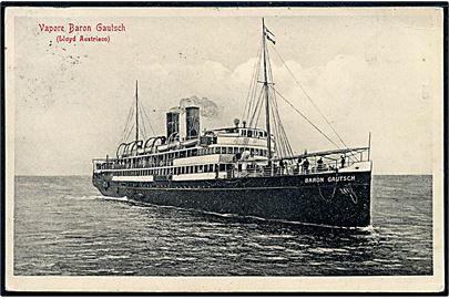 Baron Gautsch, S/S, Österreichischer Lloyd. 