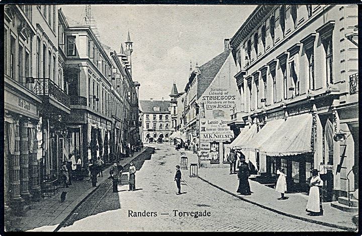 Randers, Torvegade. V. T. & P. u/no.