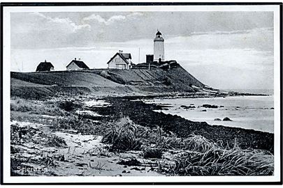 Sejerø fyr. Fotograf S. Bay, Asnæs. Stenders no. 67273.