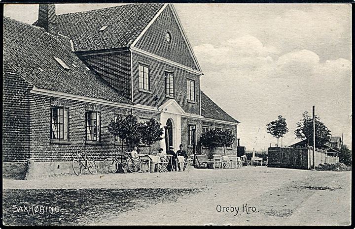 Oreby kro ved Sakskøbing. J. Lund no. 14387.