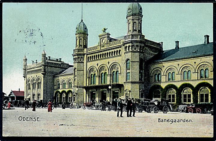 Odense. Banegaarden. Stenders no. 6118. 