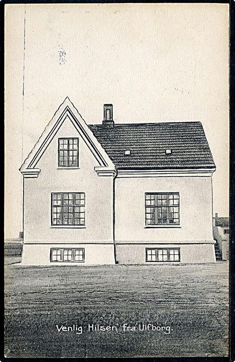 Ulfborg. Hilsen fra. Anton Christensen no. 17887.