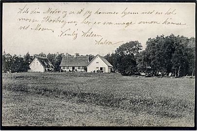 Tisvilde hegn med Skovfogedboligen. Stenders no. 6402