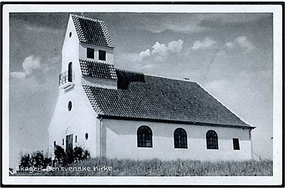 Skagen. Den svenske kirke. Stenders no. 68525.