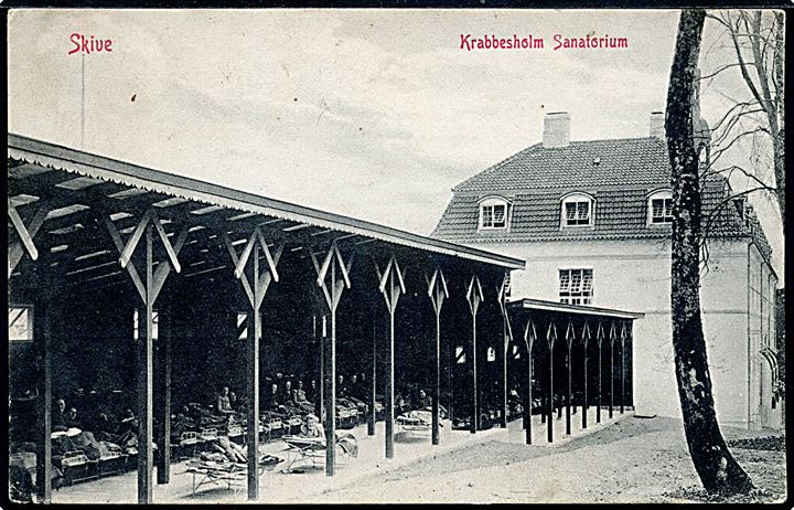 Skive, Krabbesholm sanatorie. W.K.F. no. 1592.