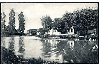 Vejstrup. Skolen. A. Hansen u/no. 