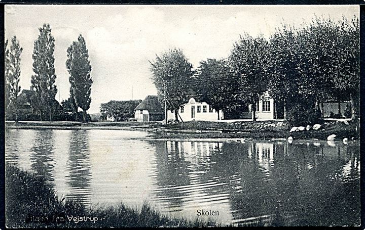 Vejstrup. Skolen. A. Hansen u/no. 