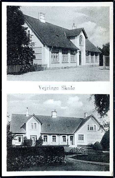 Vejringe skole. Stenders no. 69876.