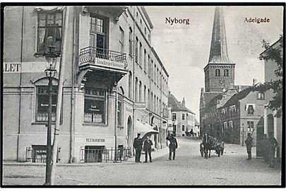 Nyborg. Adelgade. W. & M. no. 758. 