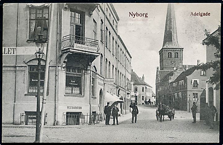 Nyborg. Adelgade. W. & M. no. 758. 