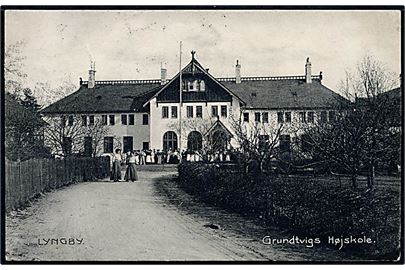 Lyngby. Gruntvigs Højskole. C.G. Petersen no. 102.