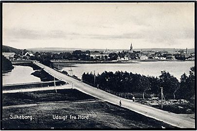 Silkeborg. Udsigt fra Nord. C.F. København u/no.