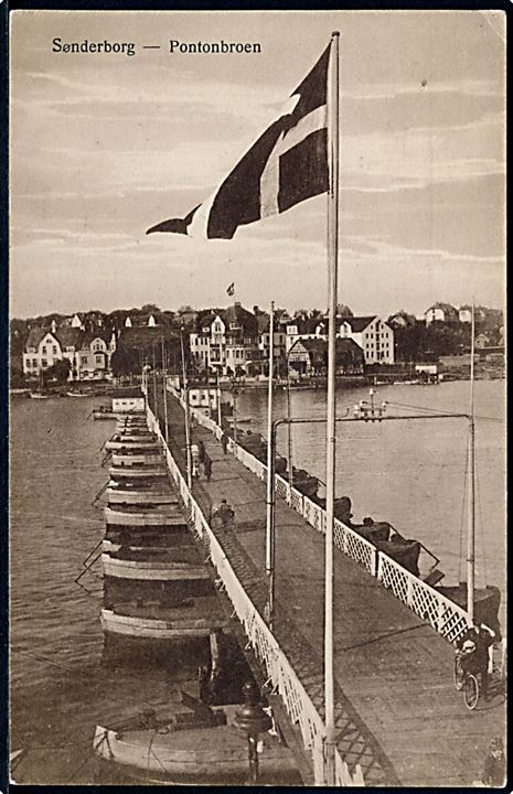 Sønderborg. Pontonbroen. J. Boisen no. U 81.