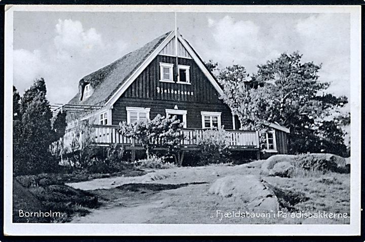 Svaneke. Fjældstauan i Paradisbakkerne. Colberg no. 1045.