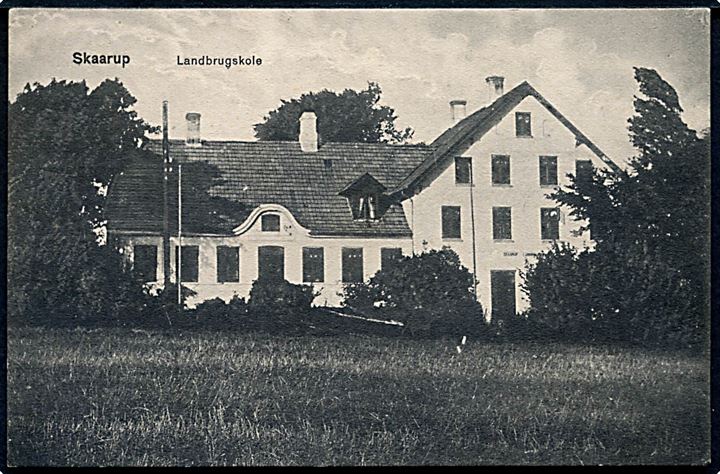 Skaarup. Landbrugskolen. J.J.N. no. 9313.