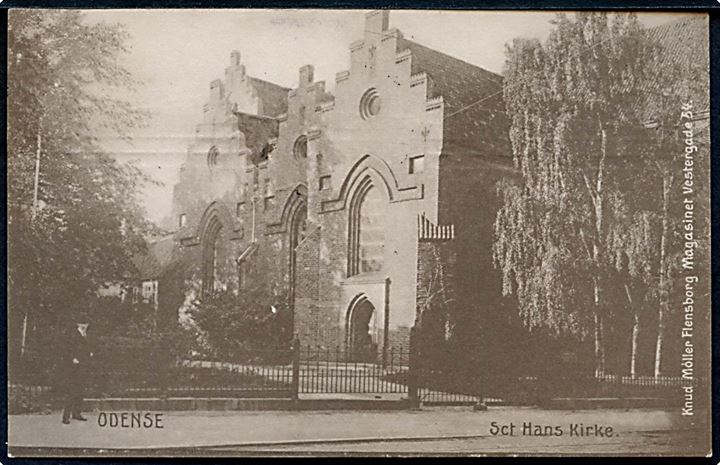 Odense. Sct. Hans Kirke. Flensborg Magasinet u/no. 