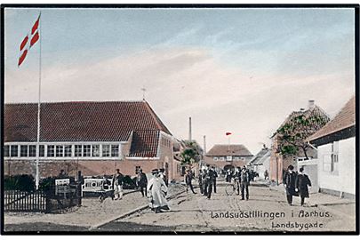 Aarhus, Landsudstillingen, Landsbygade. Stenders no. 18411.