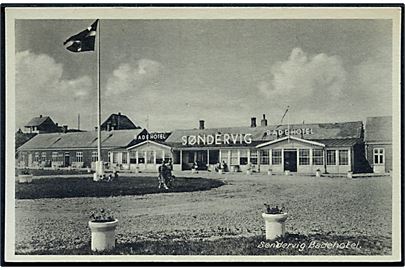 Søndervig Badehotel. Stenders no. 2232.