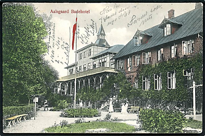 Aalsgaarden Badehotel. J.M. Helsingør no. 265.