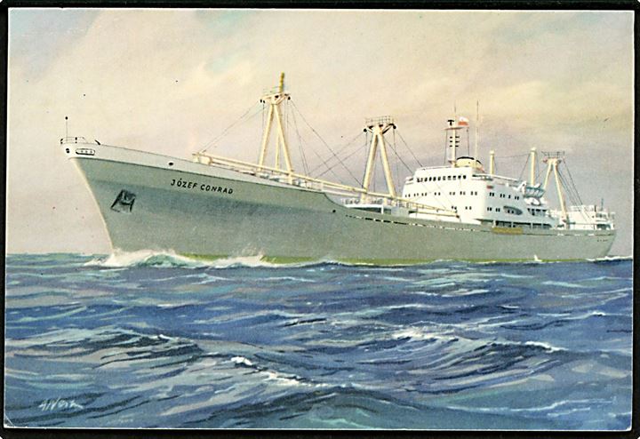 Josef Conrad, M/S, Polish Ocean Lines. 