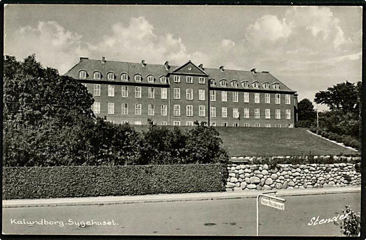 Kalundborg, Sygehuset. Stenders no. Kalundborg 176 K. 