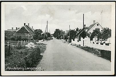 Spodsbjerg, Langeland. C. Jenssen-Tusch/Stenders Rudkøbing no. 65.