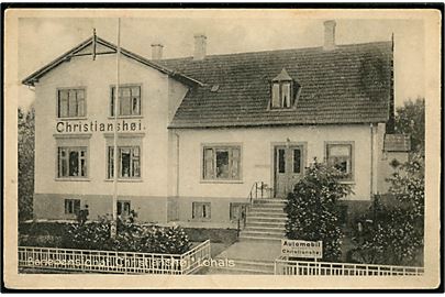 Lohals, badepensionat Christianshøj. C. Jenssen-Tusch / Stenders no. 27.