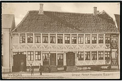 Nyborg. Drost Peter Hessels Gaard. V. Schønemann, Nyborg no. 16866.