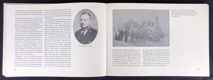 Odense - Svendborg Banen 1876-1976 af Lars Viinholt-Nielsen. Enestående 278 sider illustreret jernbanehistorie. Meget flot eksemplar.