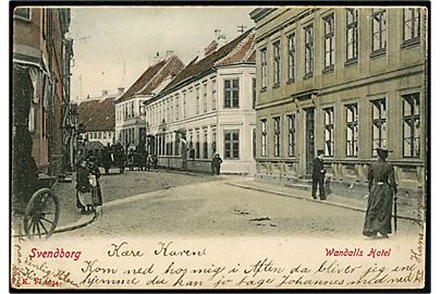 Svendborg, Wandalls Hotel. V.K.F. no. 1034.