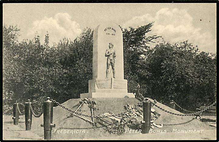 Fredericia, Peter Buhls Monument. J. A. F. no. 693.