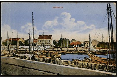 Aabenraa. Parti fra havnen. No. 10951.