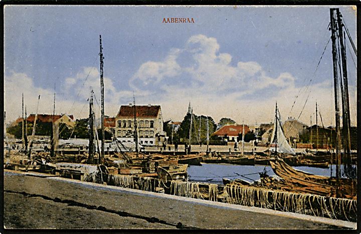 Aabenraa. Parti fra havnen. No. 10951.