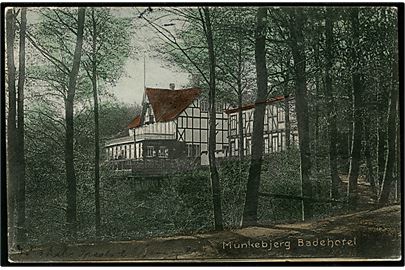 Munkebjerg Badehotel. Chr. Hansen no. 3461.