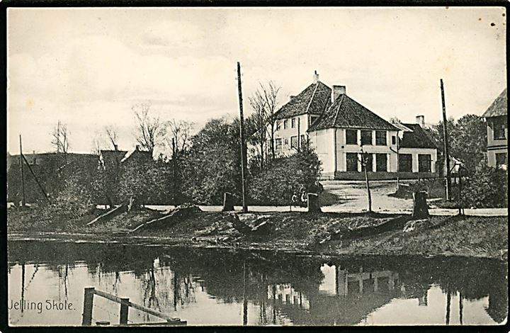 Jelling skole ved Smededammen. H. B. no. 10146.