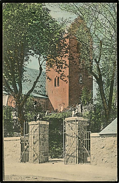 Lyngby kirke. H. Schou u/no.