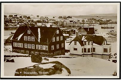 Thorshavn. Spiparaskúlin. Fotokort H.N. Jacobsen u/no. 