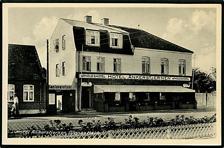 Grenaa. Hotel Ankerstjerne. Peder Kirk no. 415.