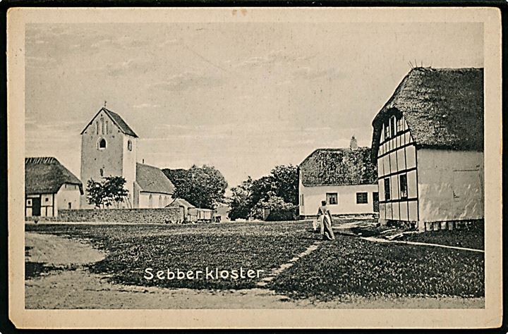 Sebberkloster. N. E. Bendix no. L727619. Hj. skade.