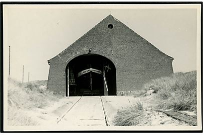 Hvide Sande redningsstation og redningsbåd. Stjerne-Foto no. 26047.