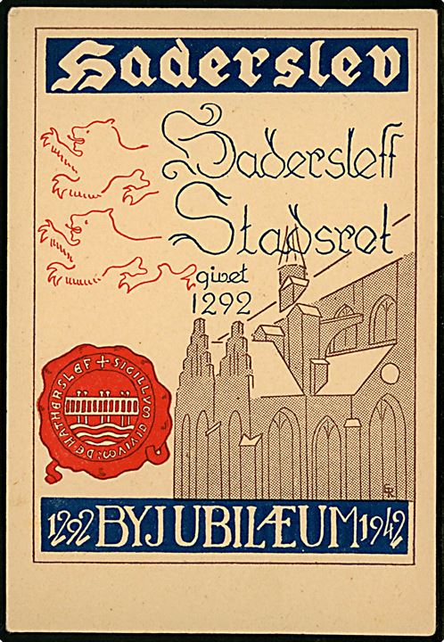 Haderslev, Byjubilæum 1292-1942. Algreen-Petersen u/no.