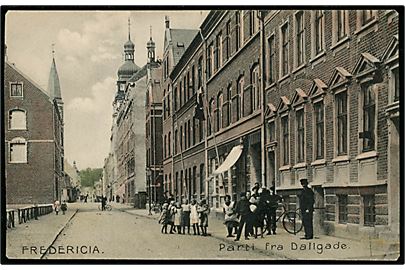 Fredericia, Dallgade. Fredericia Boghandel no. 11086.