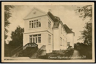 Odense, Langelinie 29, Fagskole. O. W. Sørensen u/no.