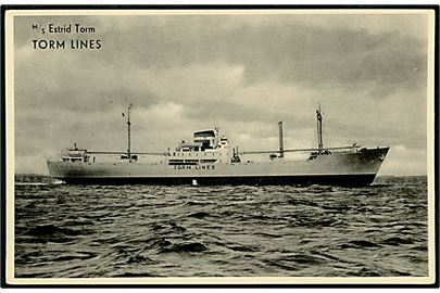 Estrid Torm, M/S, Torm Lines. Stenders no. 91848.