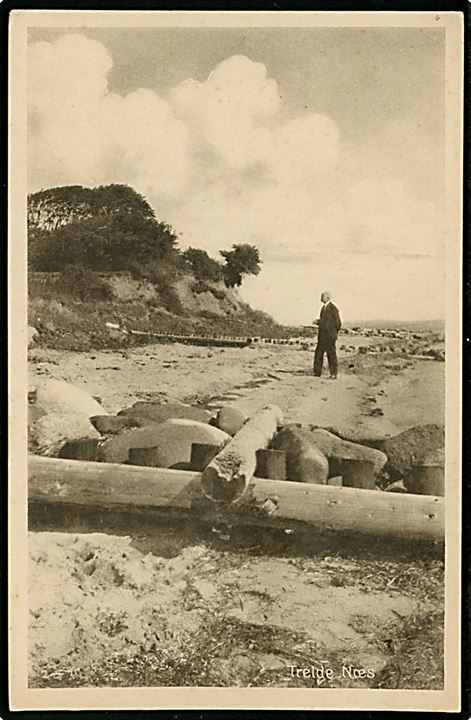 Trelde Næs ved Fredericia. Ved stranden. Stenders no. 58759.