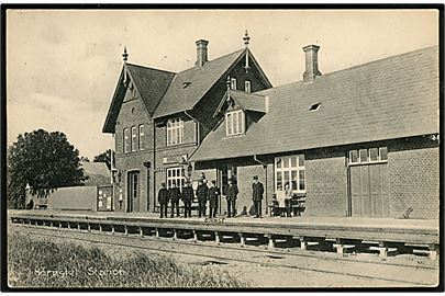 Hornslet. Station. A. Henning no. 23811.