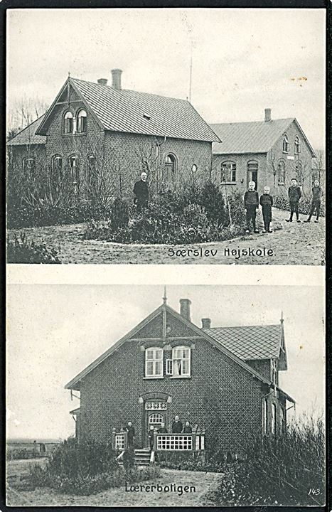 Særslev, højskole og lærebolig. H. Schmidt u/no.